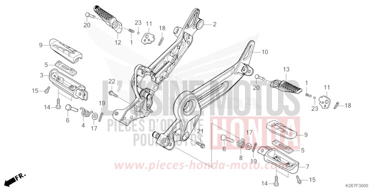 MARCHE de MSX GROM A MAT DIM GRAY METALLIC (NHC34) de 2023
